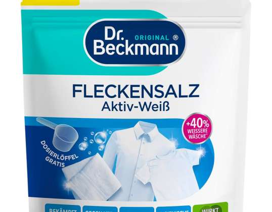 Dr Beckmann dėmių šalinimas druskai baltam FLECKENSALZ 400g