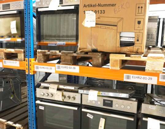 Oven package - Hanseatic Privileg Siemens Gorenje - Returned goods from 30 ovens