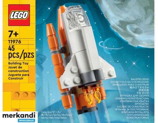 LEGO CREATOR SPACE SHUTTLE FIGURA 7 ANOS 45 PEÇAS