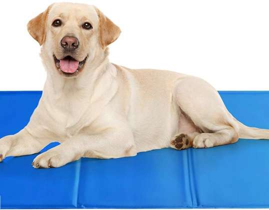 TAPIS DE GEL REFROIDISSANT MAXI POUR JAMBE DE CHIEN 90x50cm RÉSISTANT AU REFROIDISSEMENT.