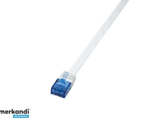 Cable de conexión LogiLink SlimLine 25cm Blanco CF2011U