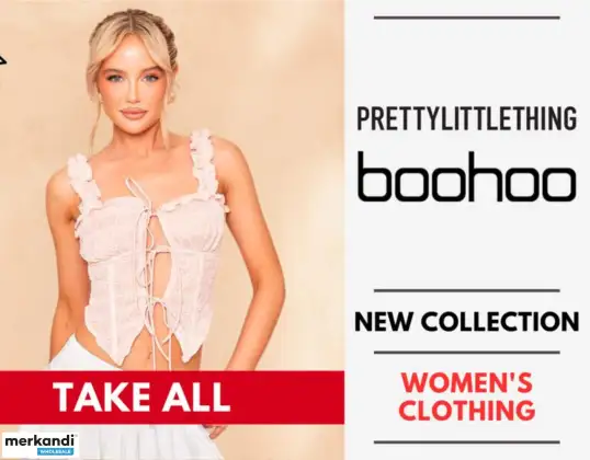 PRETTY LITTLE THING AND BOOHOO WOMEN'S COLLECTION - TAKE ALL - 1,75 EUR / PC