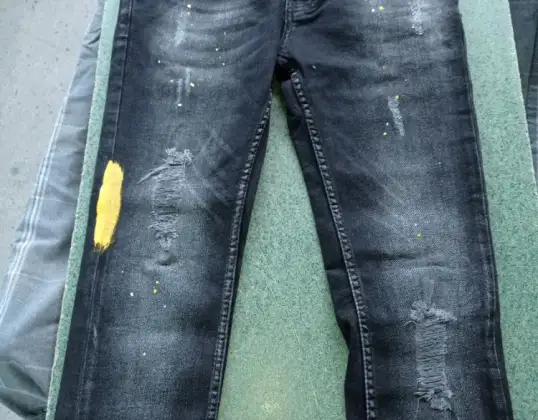 Pantaloni bărbătești sortați 1 grad (A) en-gros după greutate primăvară-vară