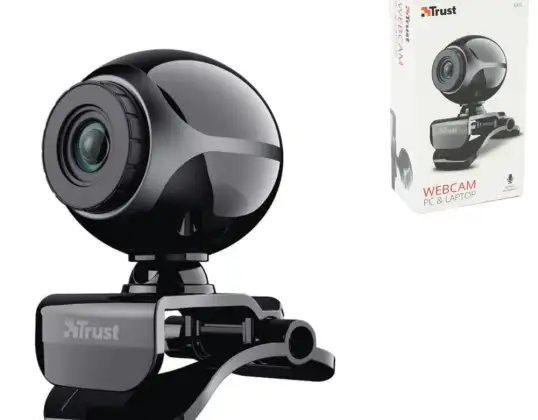 Trust Webcam schwarz Exis Kleinpackung 7,5 cm