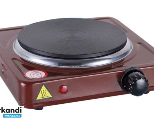 KR-952 Table de cuisson électrique simple - 1000 W - 21 x 21 cm - 1 brûleur