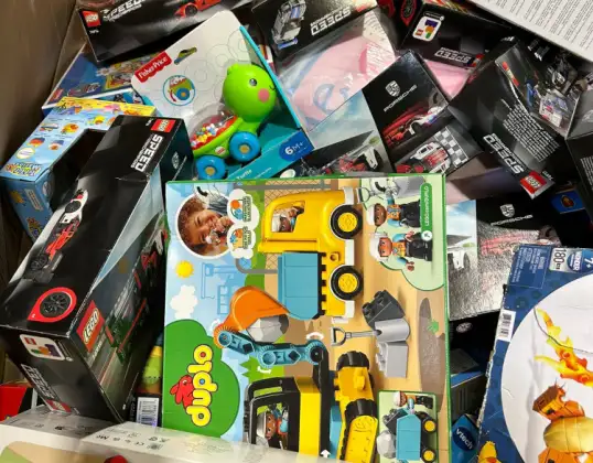 Mix Pallet Toys Mieszane Lego, Pokemon itp A / B Zwrot towarów 150-200 sztuk