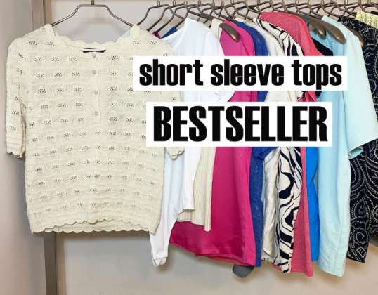 BESTSELLER Women's Short Sleeve Shirts Mix