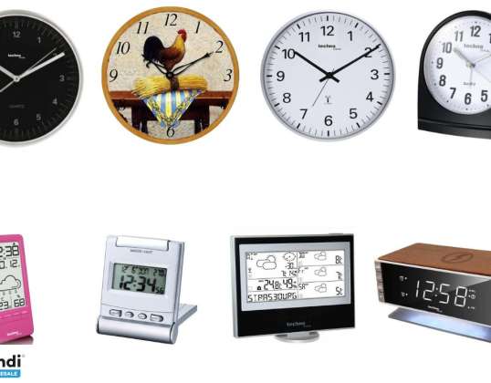 Daugybė 313 vienetų meteorologinės stoties ir laikrodžio naujos su pakuotėmis...