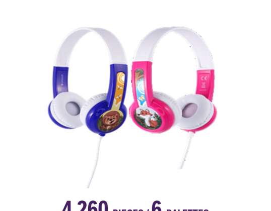 Headphones for children - Sale by the pallet