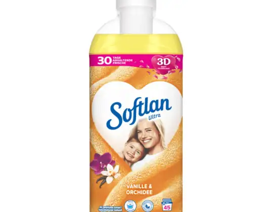 Softlan Ultra Fabric Softener Vanilla &amp; Orchid 1L - 45WL