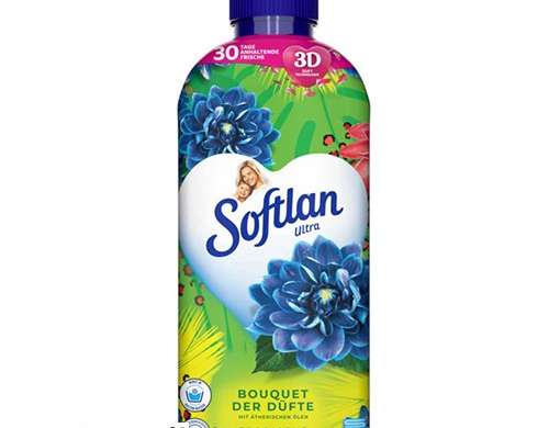 Softlan Ultra Fabric Softener Tropical Freshness 650ML - 31WL