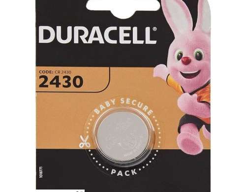 Batéria Duracell CR2430 Button lítiová 1 batéria / blister 3V