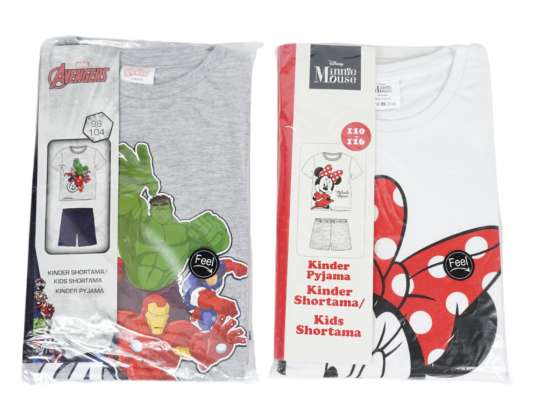 Licensed pajamas for children assorted