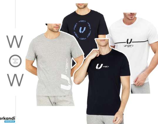 UNGARO SPORT MEN&#039;S TSHIRTS WHOLESALE! MODELS IN SIZES, GOOD QUALITY, GOOD SIZE OFFER!