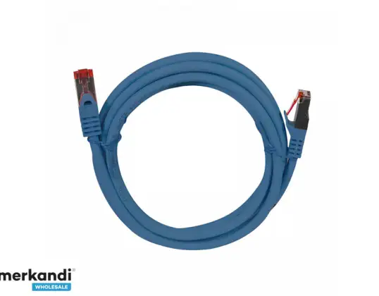 LogiLink PrimeLine Câble de raccordement 0,5 m Cat.6 Bleu CQ2026S
