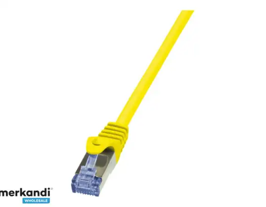Cablu patch LogiLink PrimeLine 0.5m galben CQ3027S
