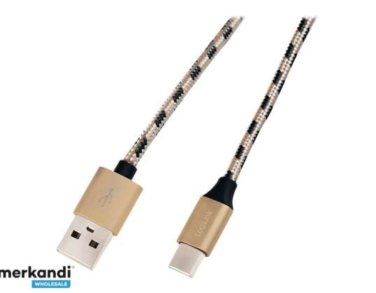 LogiLink USB kabel USB M do 24-polni USB C M 2m CU0135