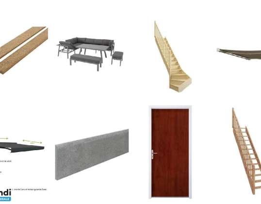 Set de 237 produse DIY și mobilier Funcția de returnare a clienților...