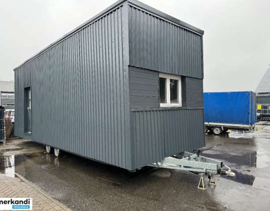 Auction: Tiny House (trailer by Vlemmix) - (External dimensions: approx. 8.50 m + approx. 1.35 m drawbar)
