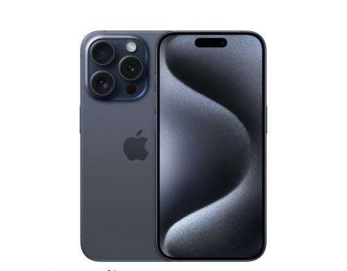 Apple iPhone 15 Pro 128GB Blau Titan EU MTV03 NUR VERPACKUNGSSCHÄDEN