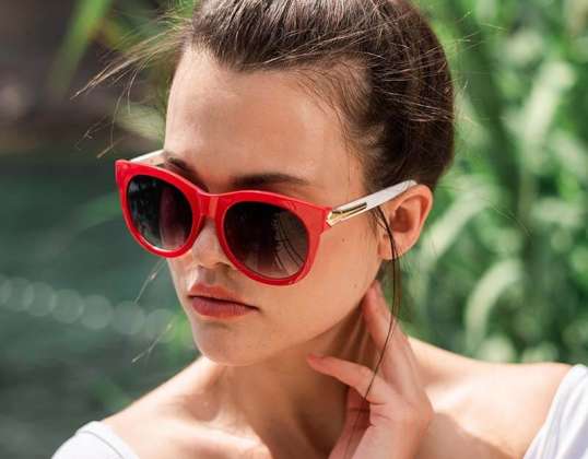 100 UV-beschermde Black Pearl zonnebrillen met Premium verpakking