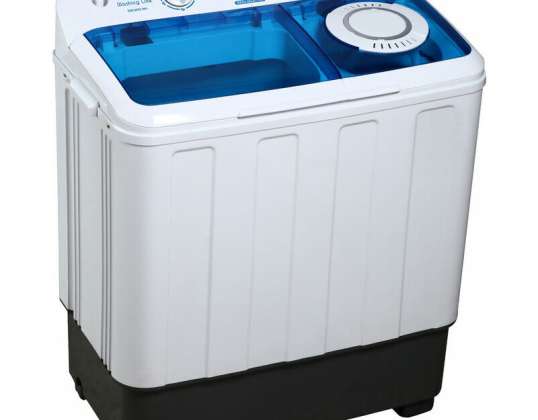 Wasmachine met centrifuge 7,5kg, 480W