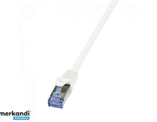 Патч-кабель LogiLink PrimeLine Cat.6A 2м білий CQ4051S