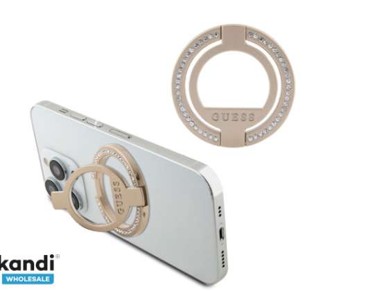 Support pour Ring magnétique Guess Magsafe ring voor iPhone - Goud     J-TOO