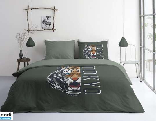 Byrklund &#039;Tokyo Tiger&#039; two persons duvet covers 200*200/220
