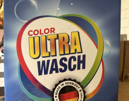 Saksa pesupulber Ultra Wasch Color ja universaalne 7,5kg