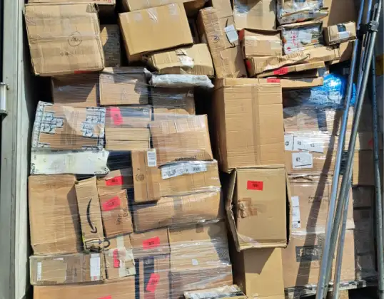 Uplukkede pakker fra Vest-Europa (DHL, UPS, GLS, DPD, Fedex, Amazon,...)