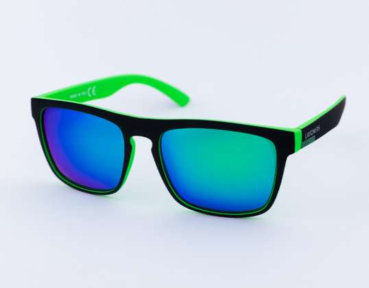 100 lunettes de soleil polarisées Racer avec protection UV avec emballage Premium