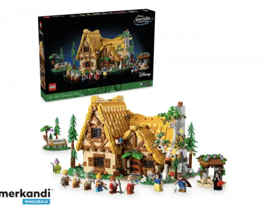 LEGO Disney The Cabin of Snow Witches and the Seven Dwarfs 43242
