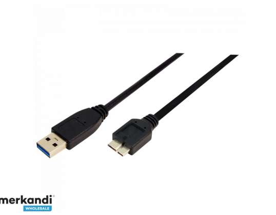 LogiLink kabel USB 3.0-stik A &gt;B Micro 2x-stik 2m CU0027