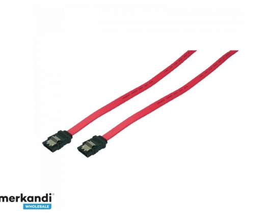 SATA kabel LogiLink s bezpečnostním jazýčkem 30 cm CS0009
