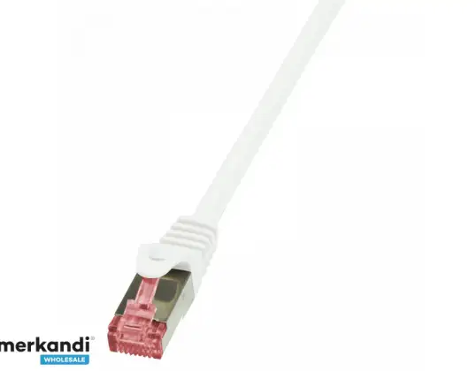 Propojovací kabel LogiLink kat.6 S/FTP PIMF PrimeLine bílý 5m CQ2071S