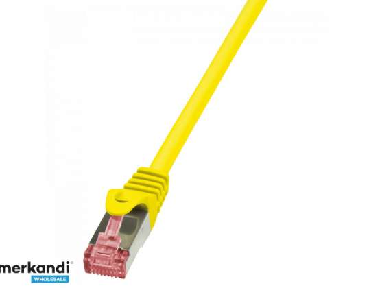 LogiLink Yama Kablosu Cat.6 S/FTP PIMF PrimeLine sarı 3m CQ2067S