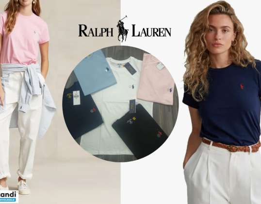 Polo Ralph Lauren naisten klassinen T-paita viidessä värissä ja viidessä koossa