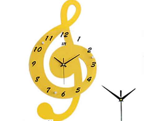 Introducing: Wall clock TrebleClef