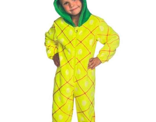 Yellow pineapple onesies for children