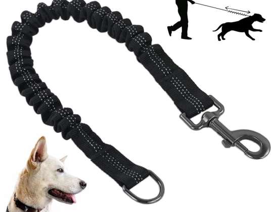 SHOCK ABSORBER FOR TRAINING LEASH FOR TUGGING DOG 95CM