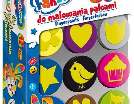 BAMBINO Fingerfarben 12 Farben