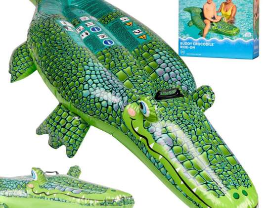 BESTWAY 41477 Crocodile Air Mattress for Swimming Toy 3 45kg