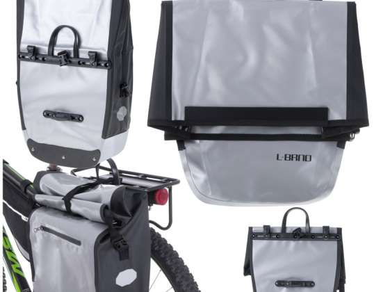 L BRNO Велосипедная сумка Pannier Багажник Водонепроницаемая боковая велосипедная сумка Вместительная 23л