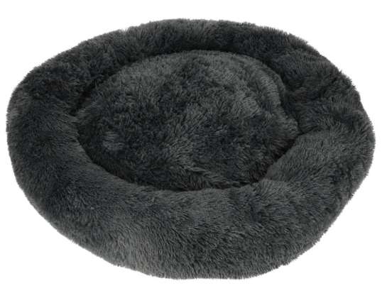 Bed for dog cat bed playpen 100cm dark grey