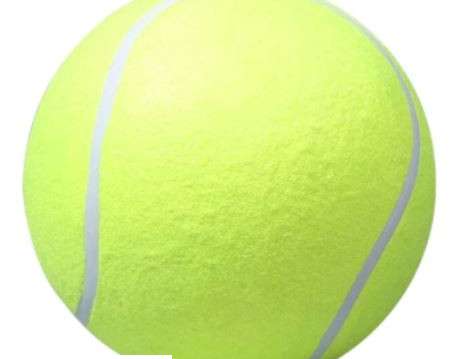 Hondenspeelgoed tennisbal gigantisch XXL 24cm