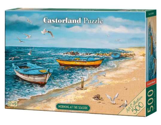 Jigsaw Puzzle 500 pieces Morning at the Seaside 47 x 33 cm CASTORLAND