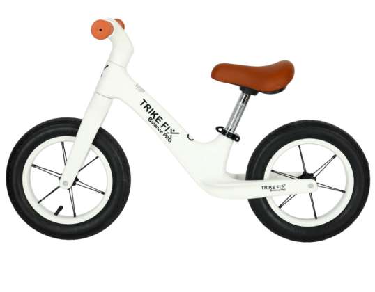 Bicicleta de echilibru Trike Fix Balance PRO, albă