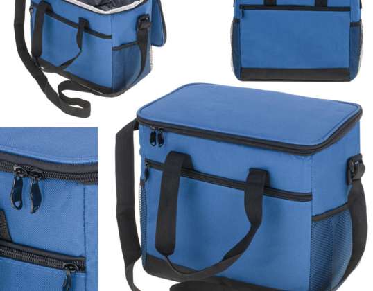 Thermische Lunchtasche Essen Frühstück isolierend für Strandpicknick 16L marineblau