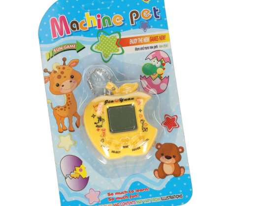 Tamagotchi electronic game for children - yellow apple